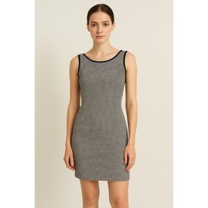 NWT Casual Corner x Vintage 90s Gingham Bodycon Dress